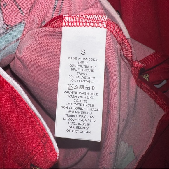 NWT KATE SPADE CHRISTMAS RED LONG-SLEEVE PAJAMA SET SIZE SMALL - Picture 6 of 6